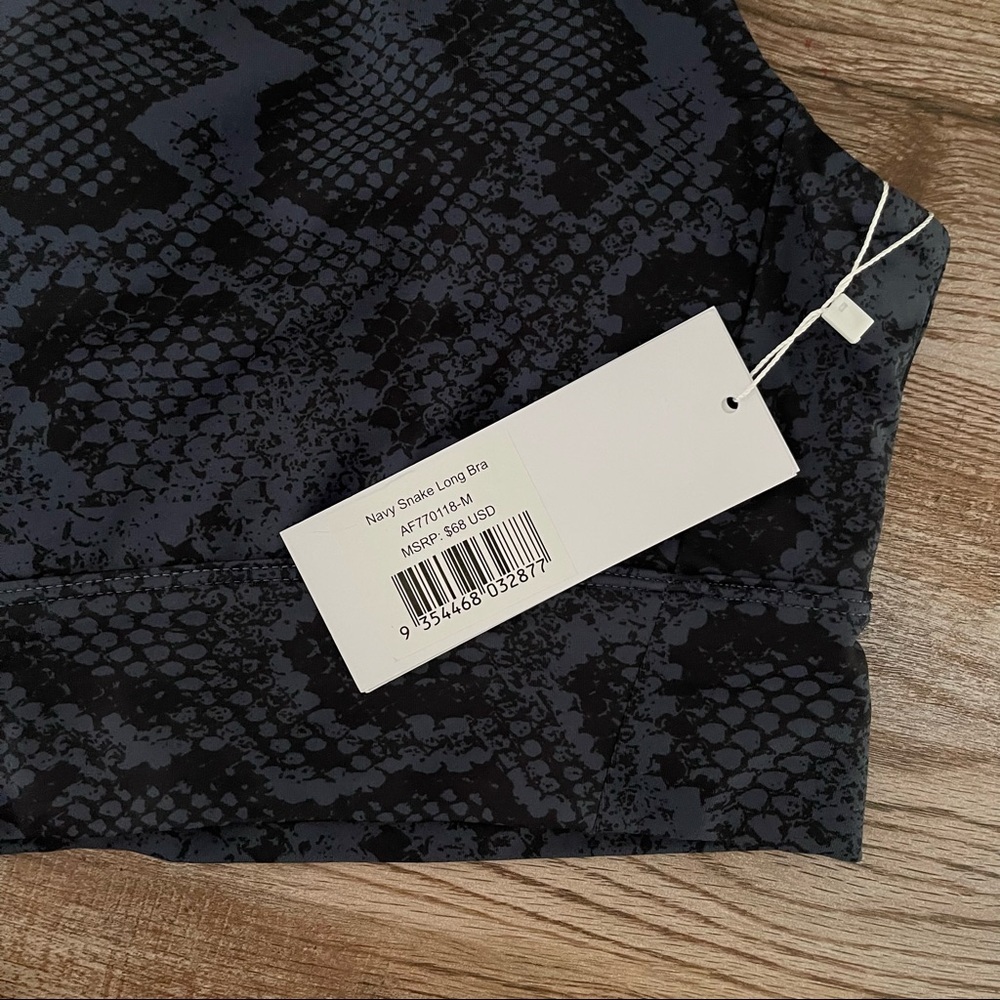 All Fenix Indie Python-Print Racerback Sports Bra - image 5